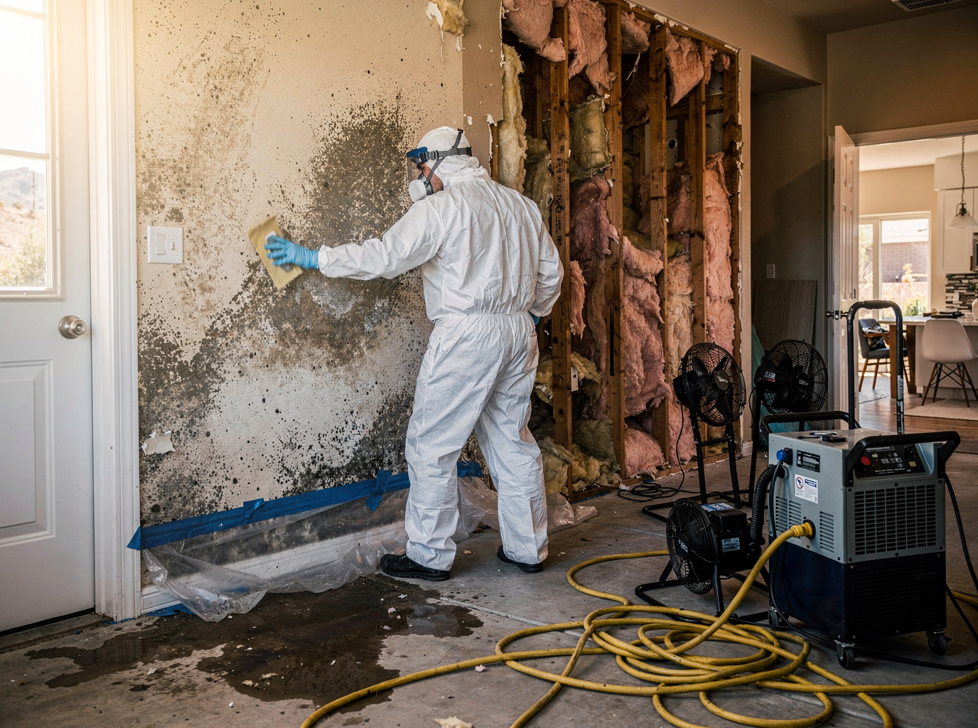Water Damage Restoration in Cooper Commons
