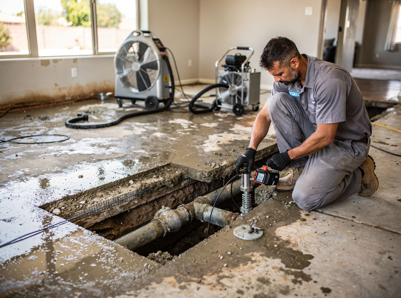 Water Damage Restoration in Twelve Oaks
